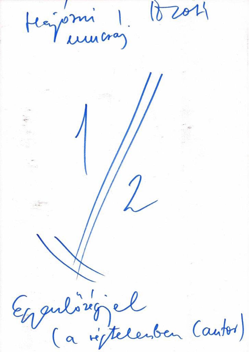 58-hajozni-muszaj Hajózni muszáj (rajz) Egyenlőségjel (a végtelenben Cantor)